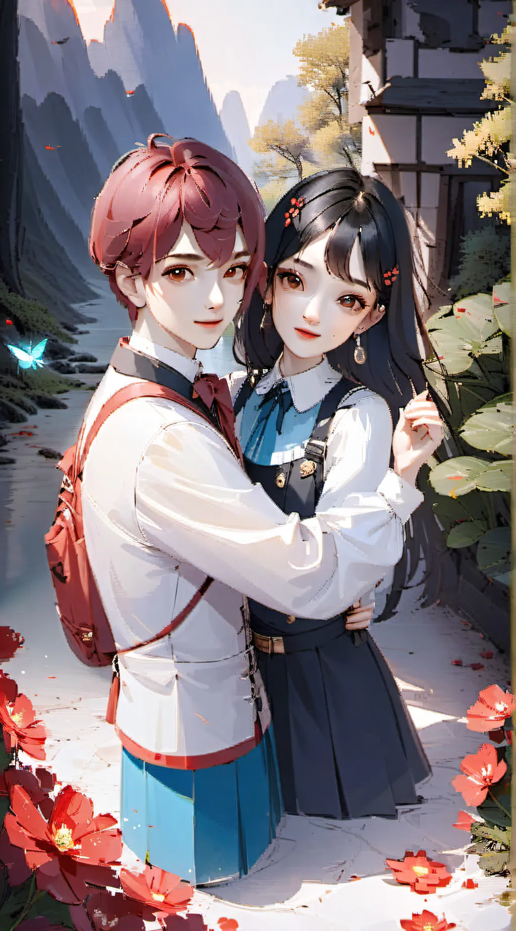 ai character: deku background