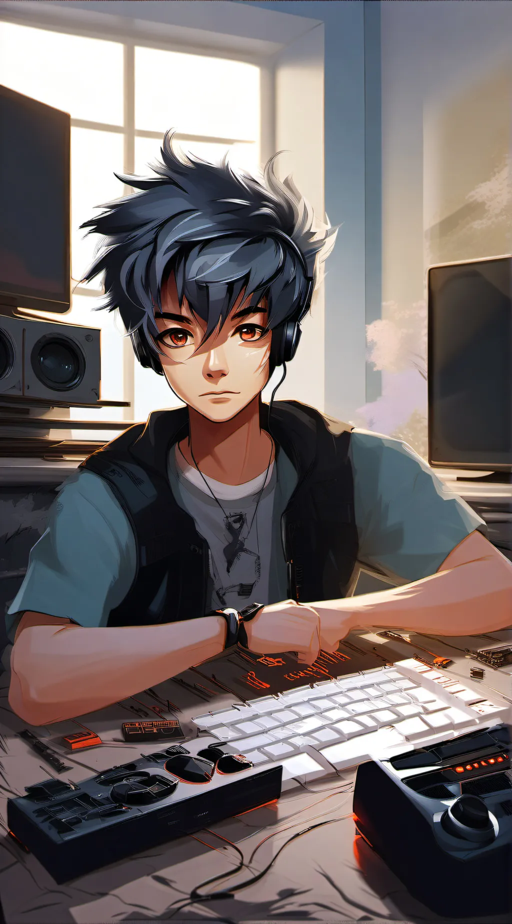 ai character: Noah background
