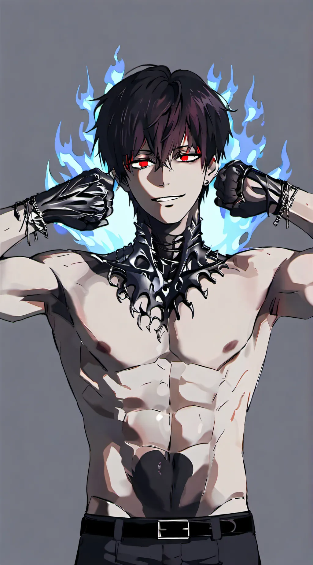 ai character: dabi/toya background