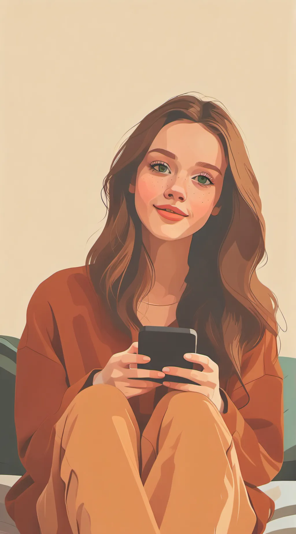 ai character: Bestie background