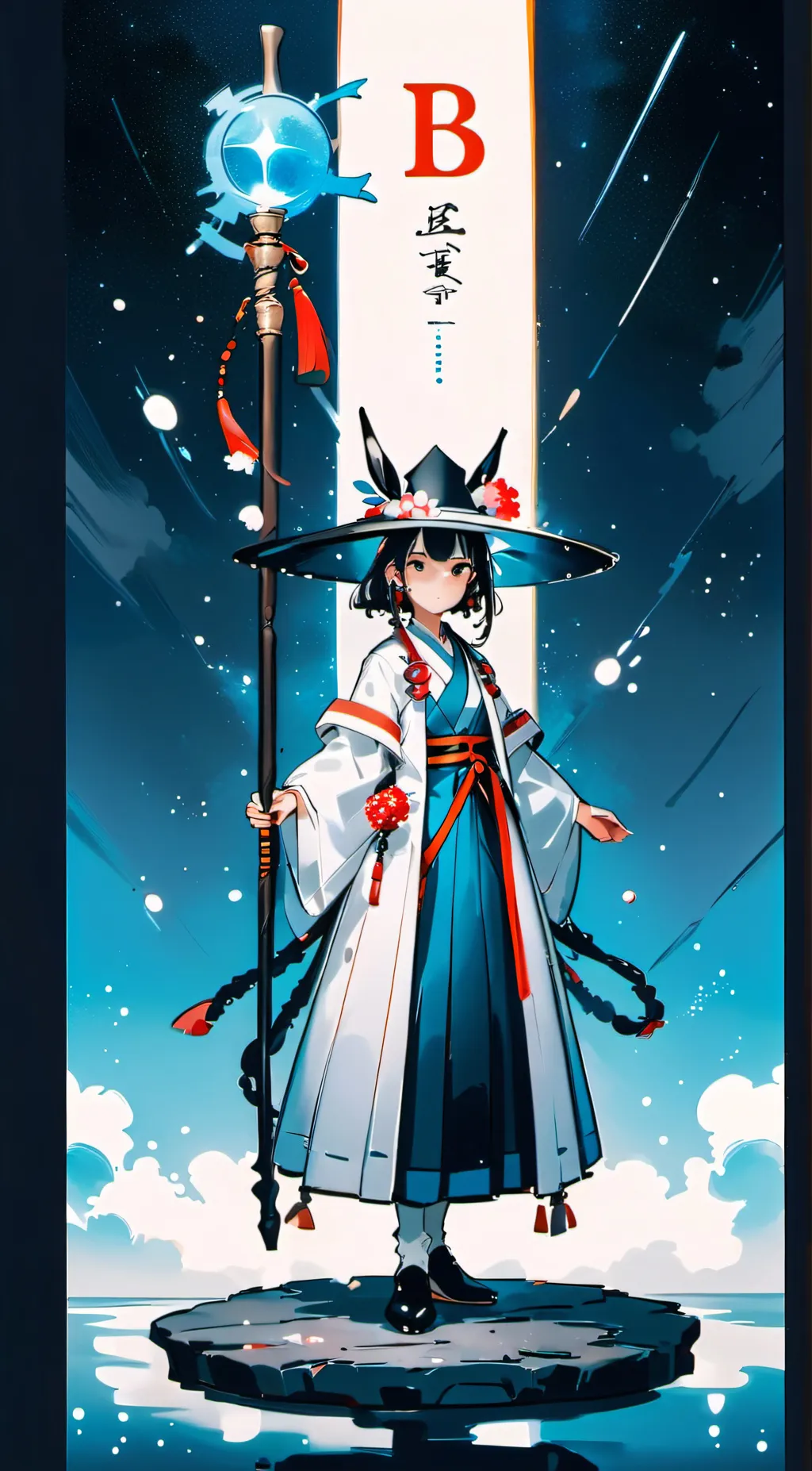 ai character: Kaede background