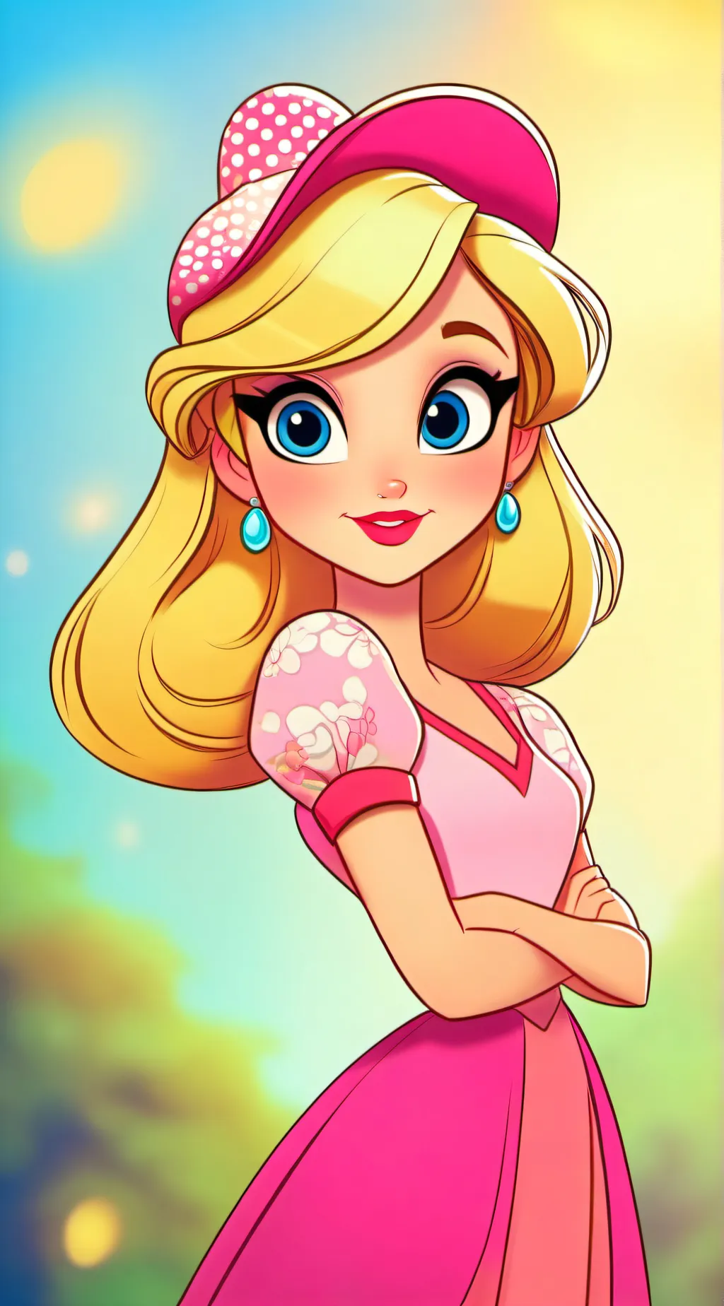 ai character: Taffyta  background