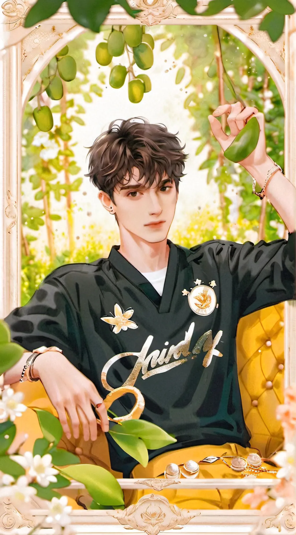 ai character: JVKE  background
