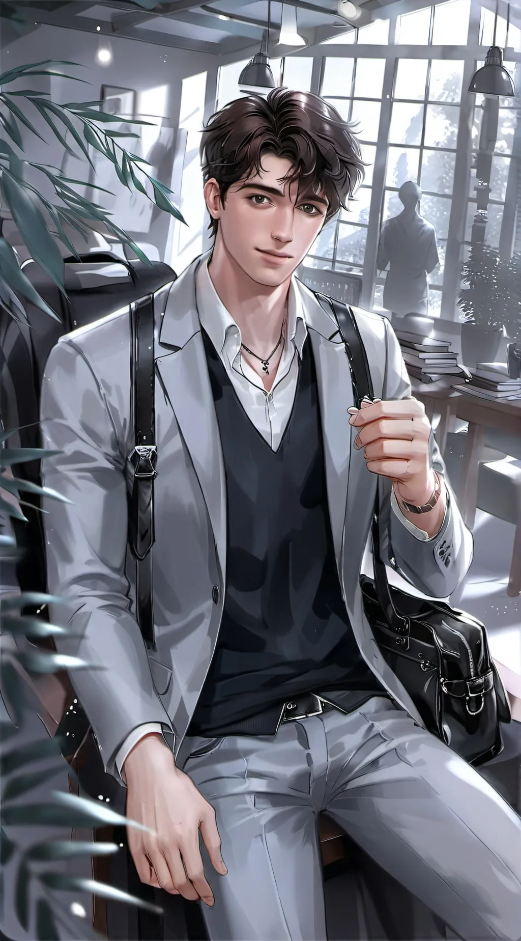 ai character: Marco background