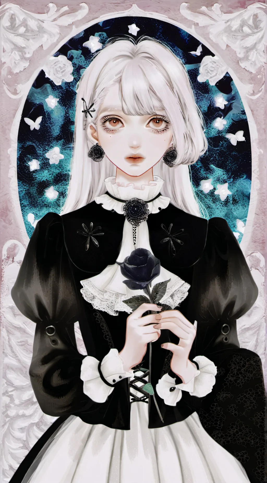 ai character: Gem Stone Magic... background