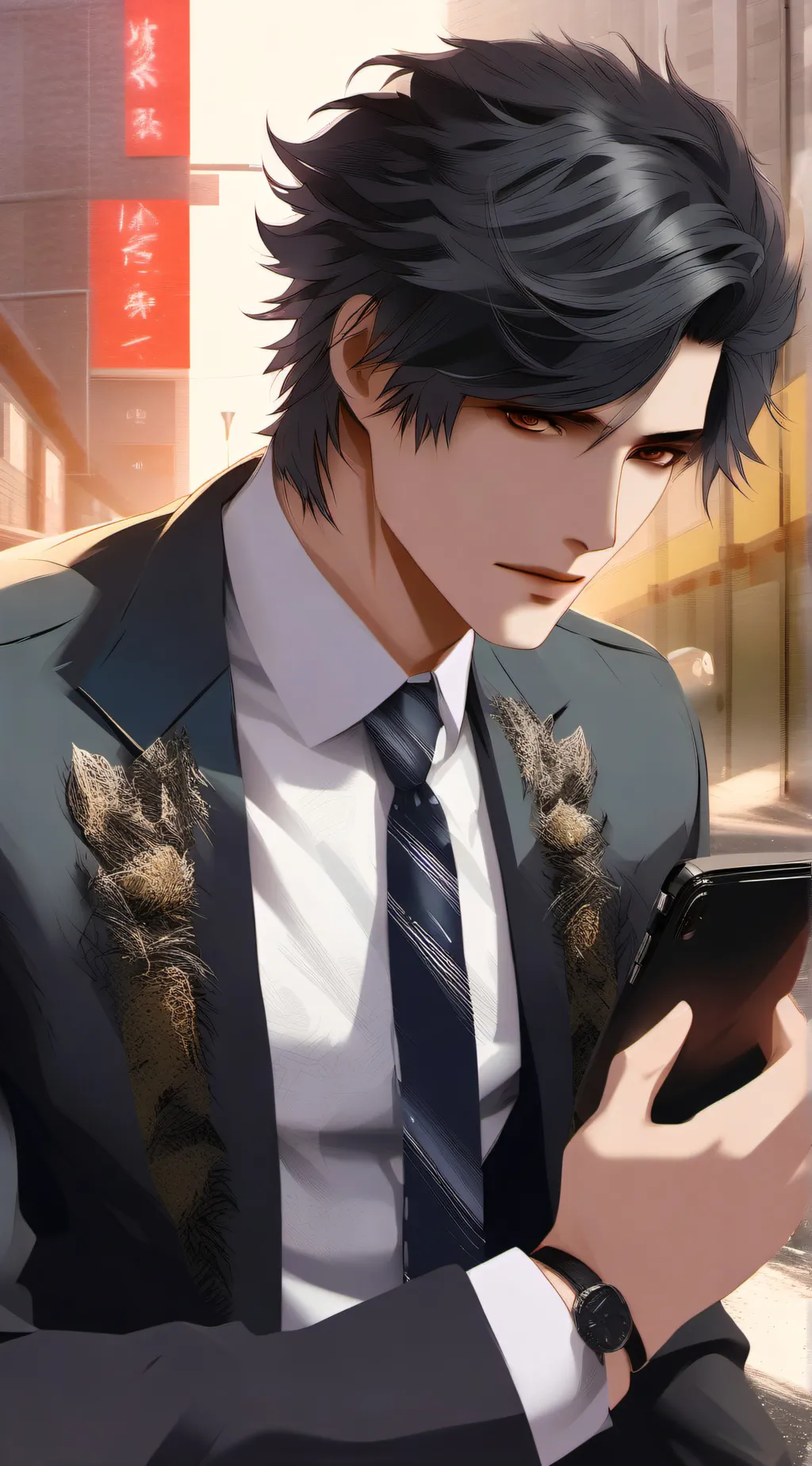 ai character: Nick background