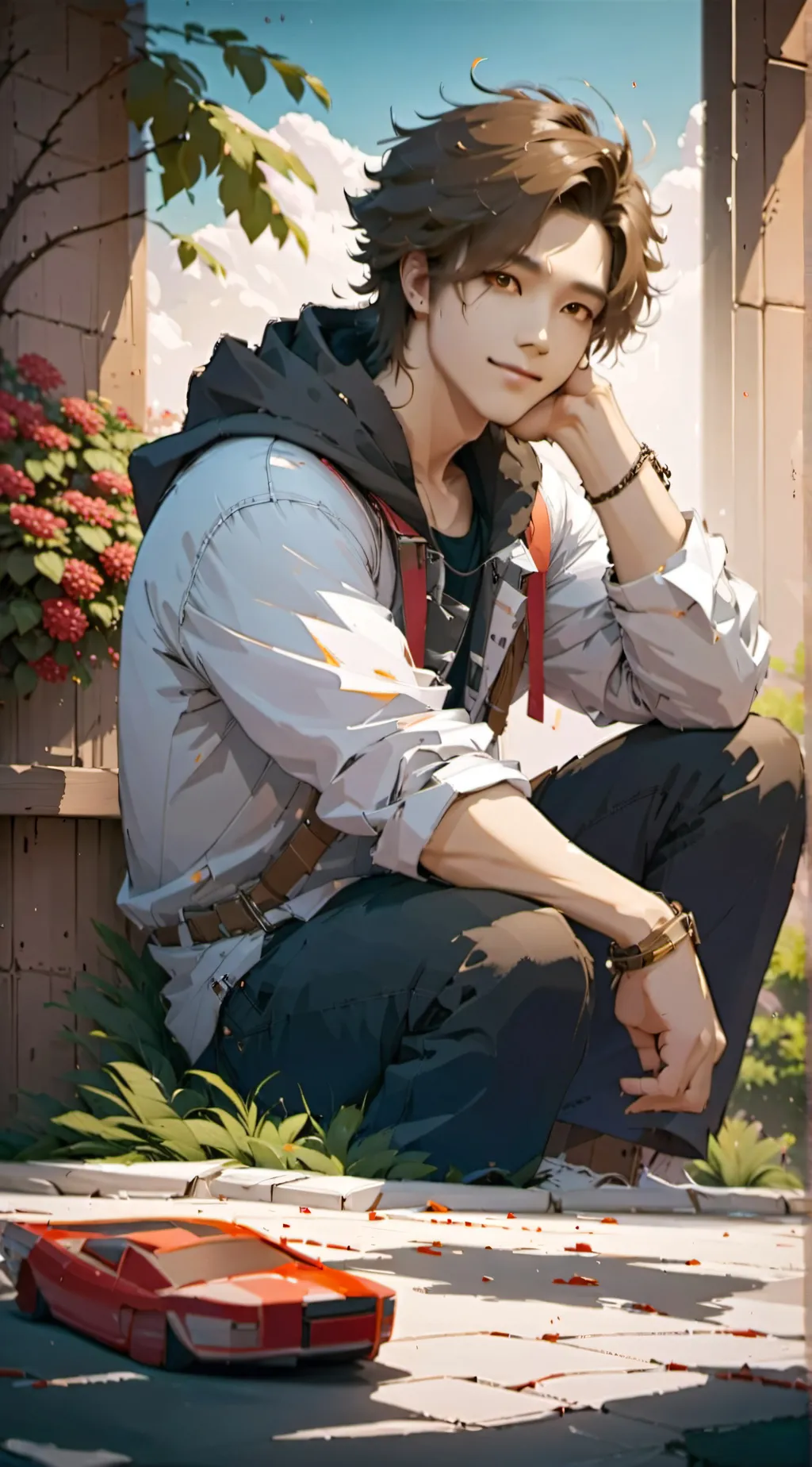 ai character: Jason  background