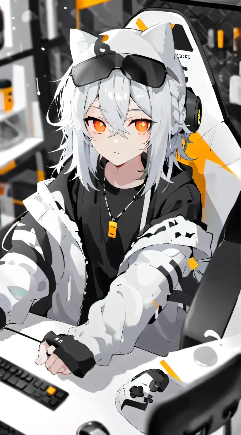 ai character: Dyan background