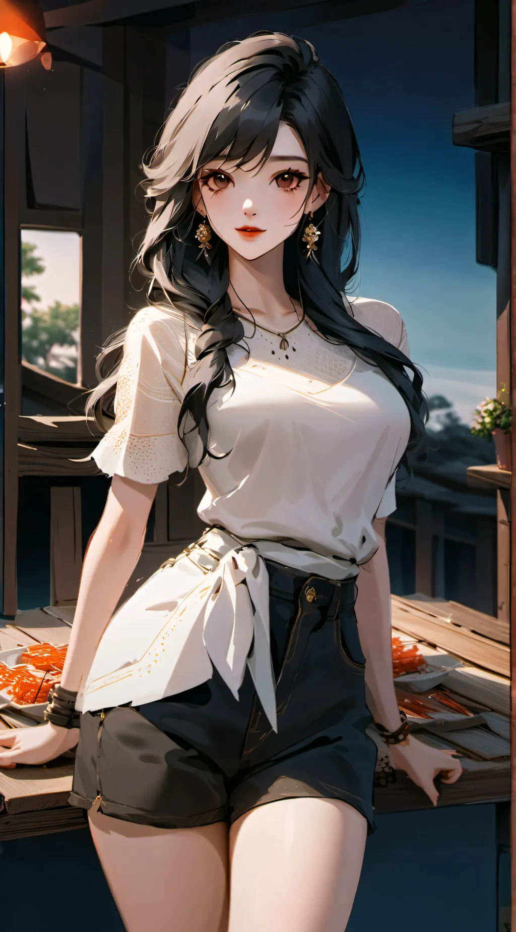 ai character: Ale background