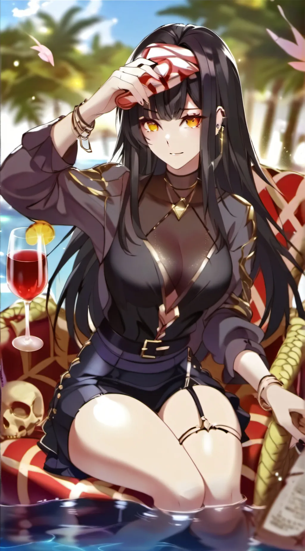 ai character: cora background