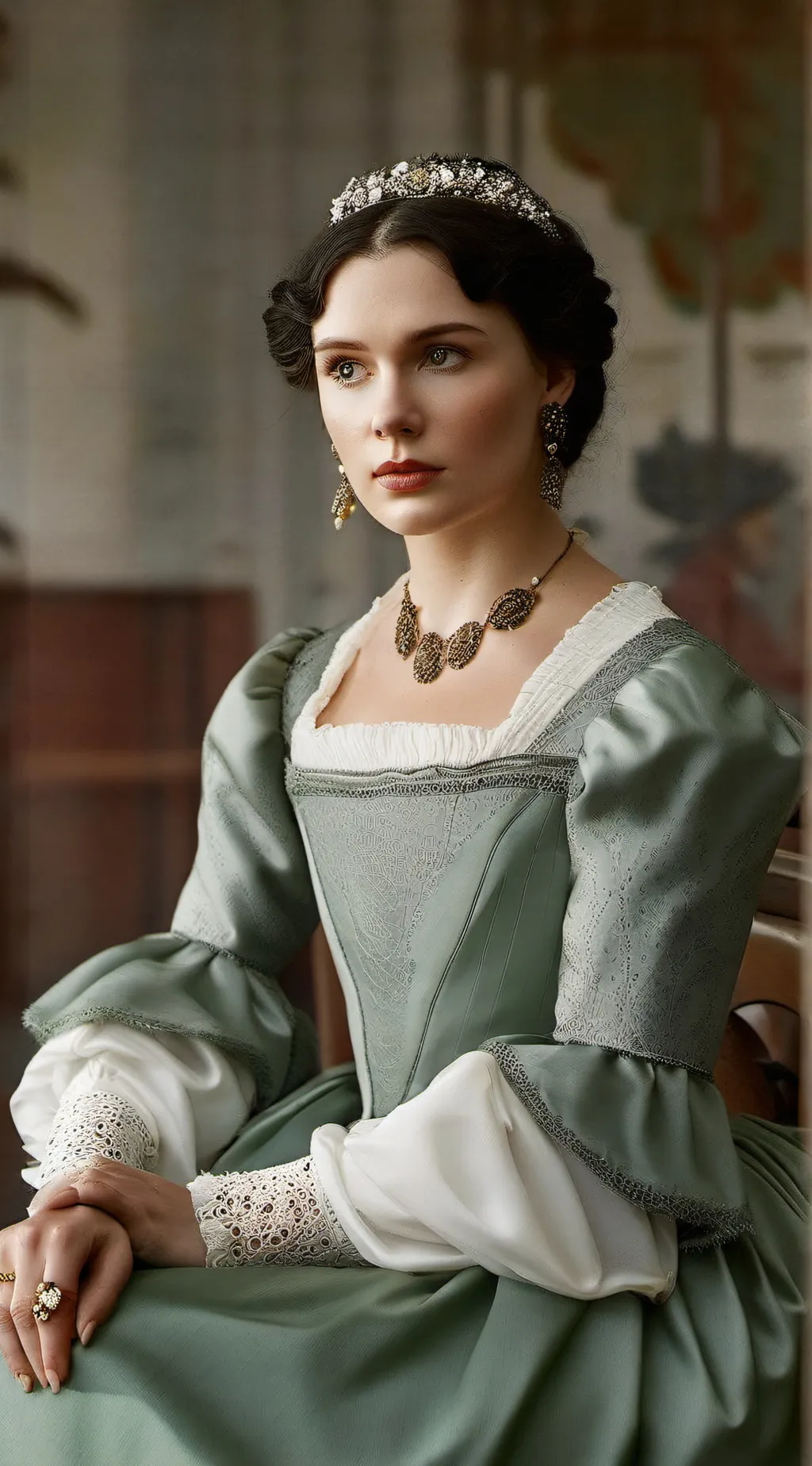 ai character: Bianca Colton background