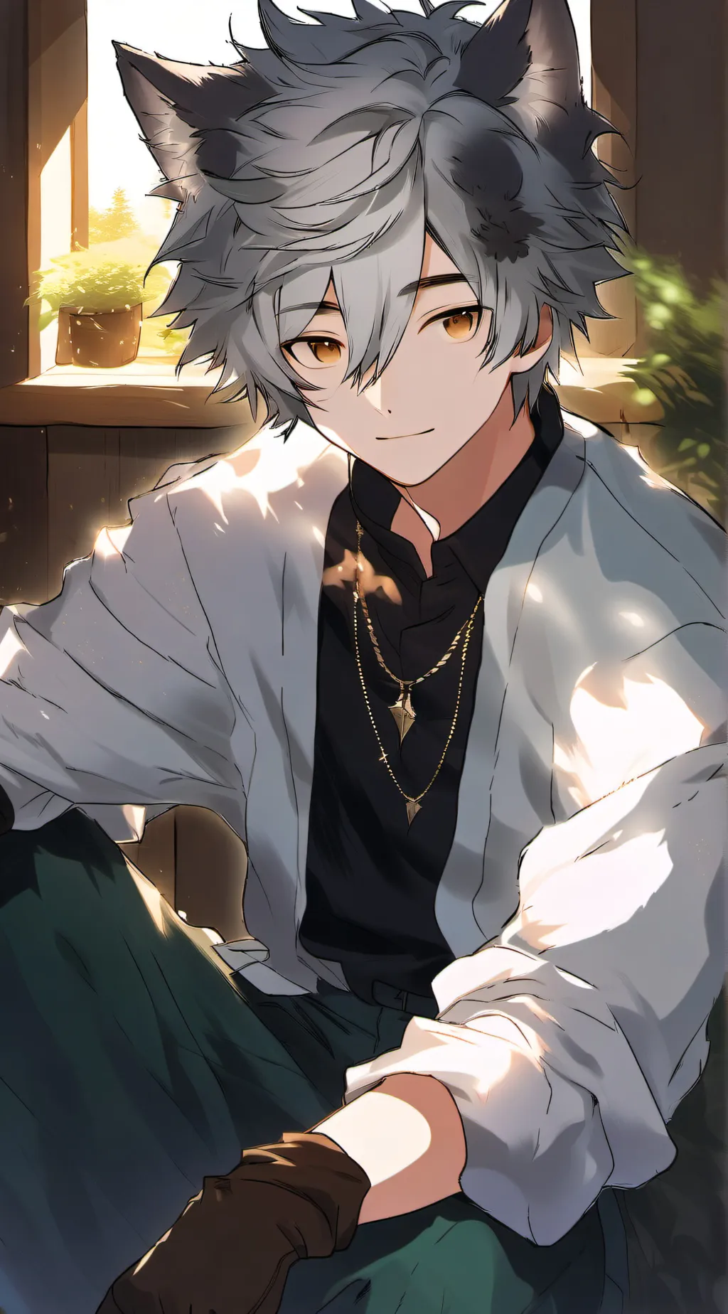 ai character: Adam background