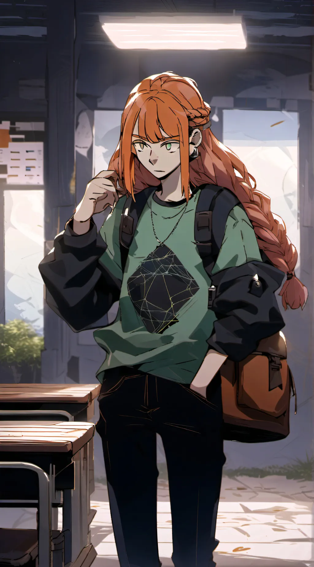 ai character: Ashlyn  background