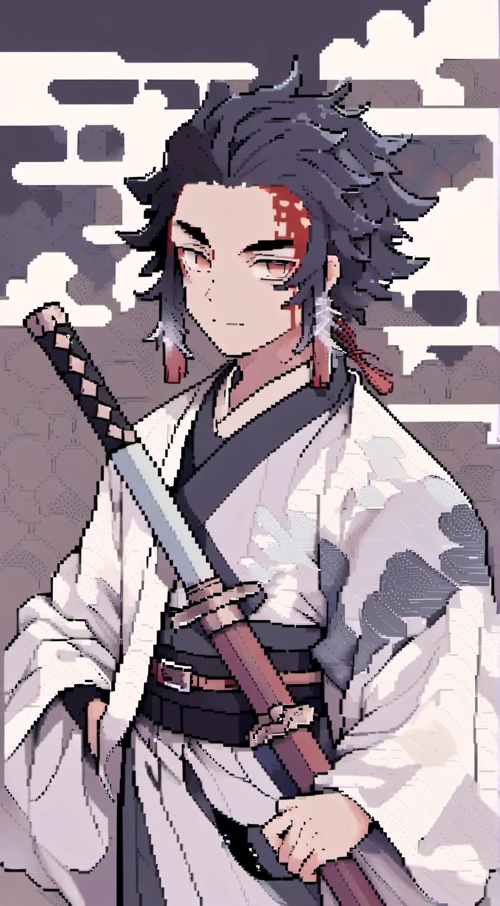 ai character: Demon slayer background