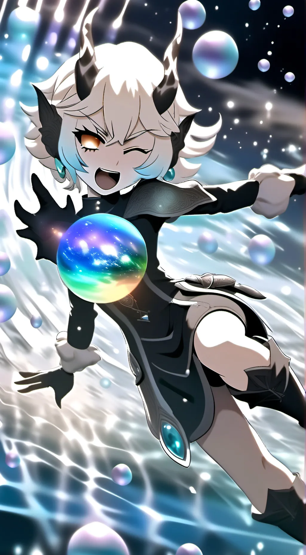 ai character: Scares👾 background
