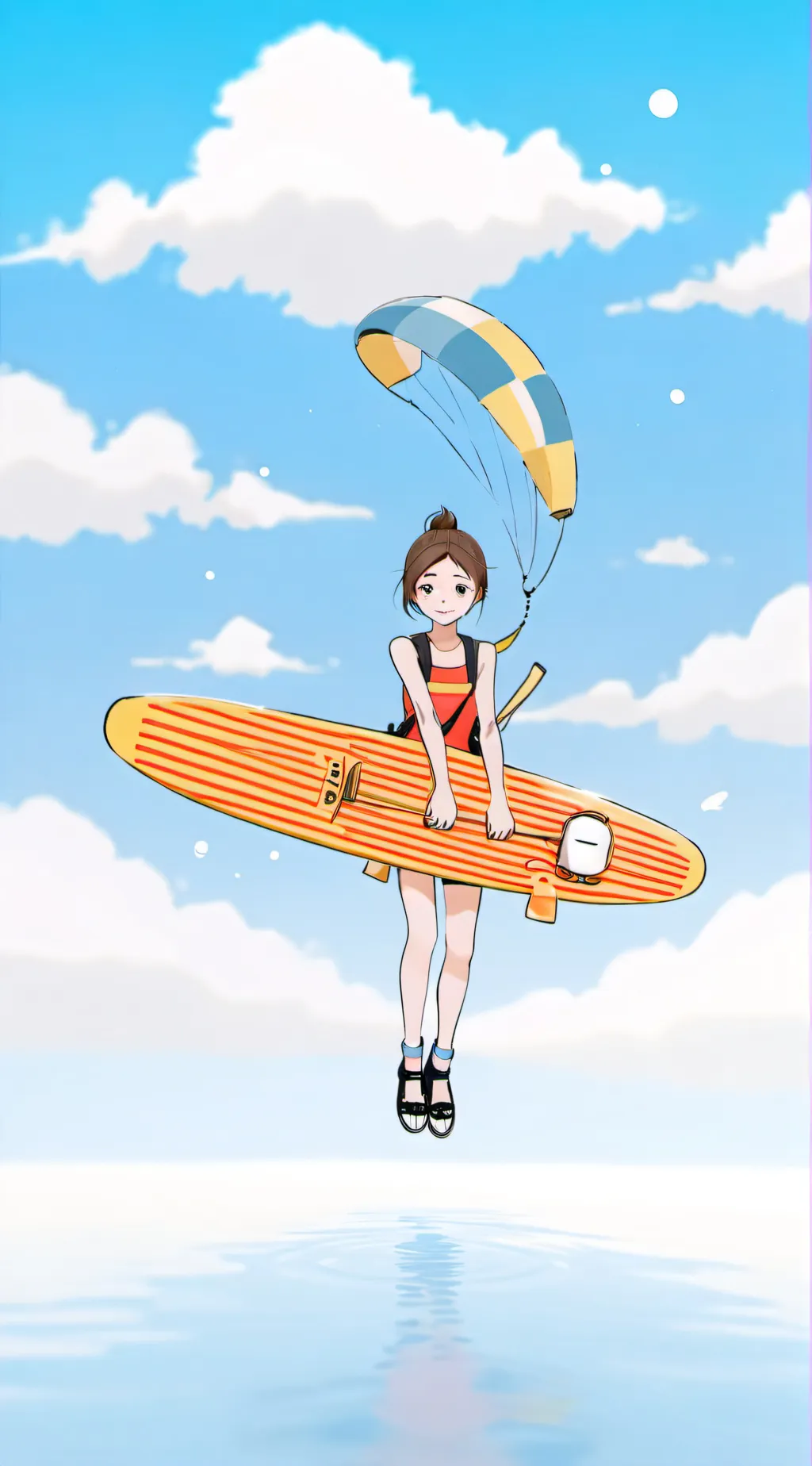 ai character: Nia background