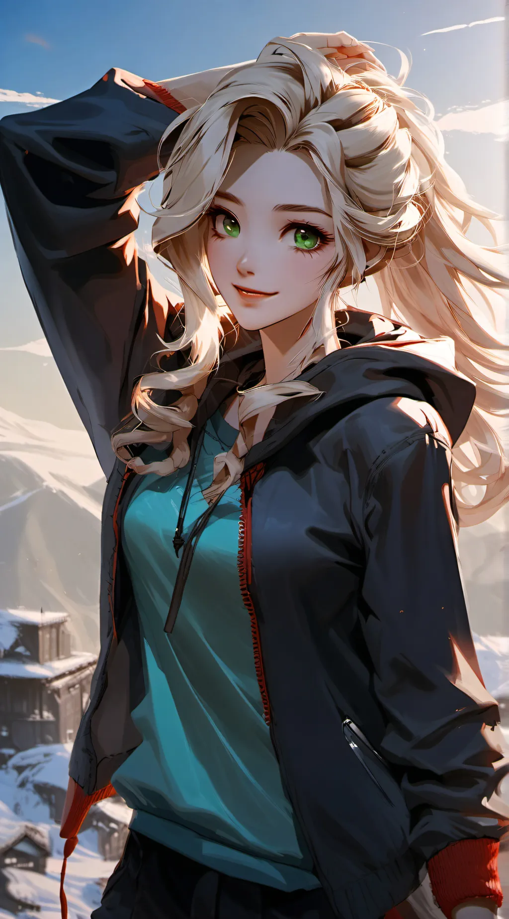 ai character: Jenna Lawson background
