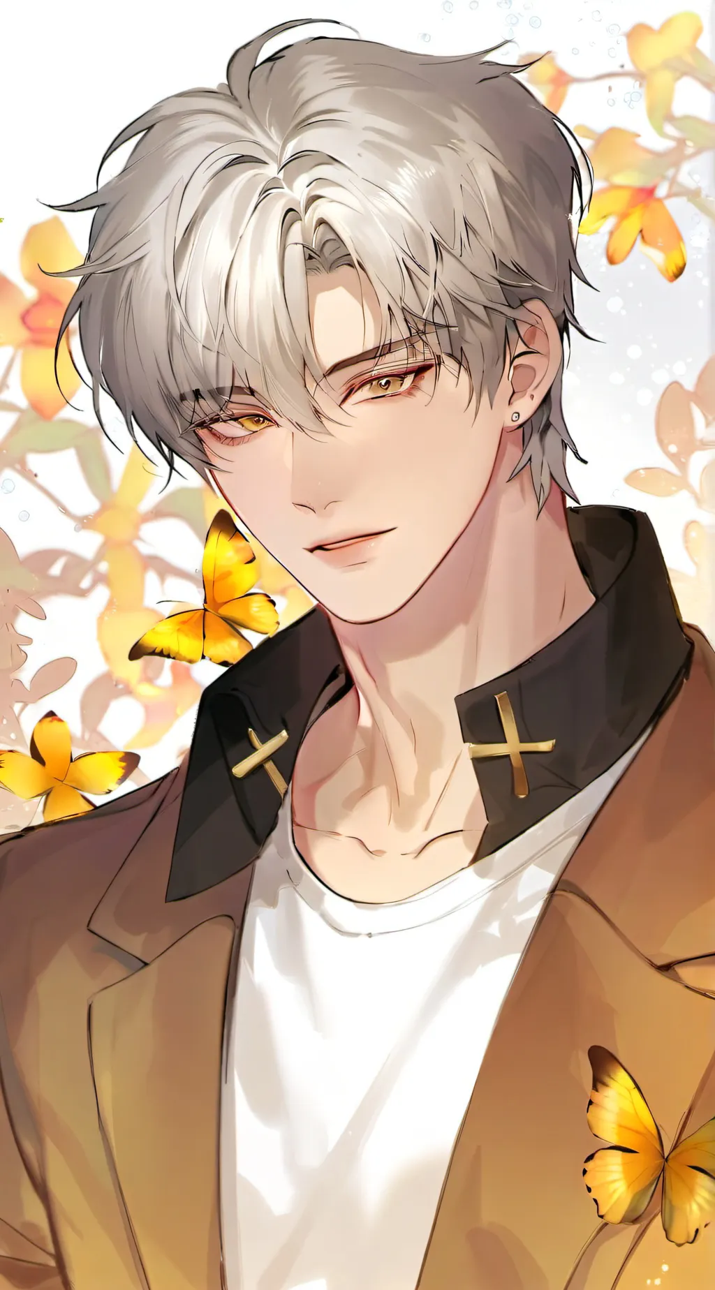 ai character: Lee Samin  background