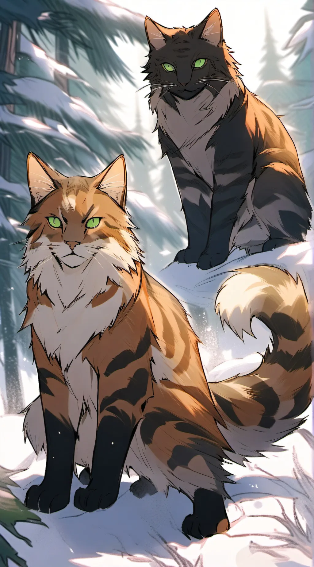ai character: Tigerstar,Firestar background