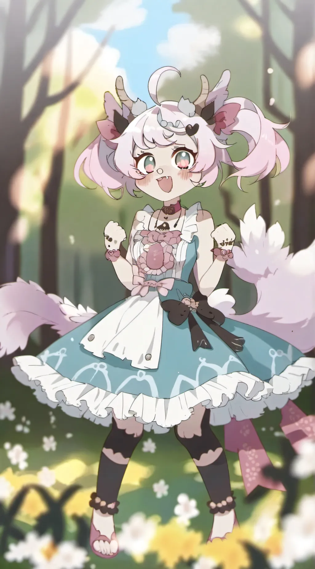 ai character: Bloom background