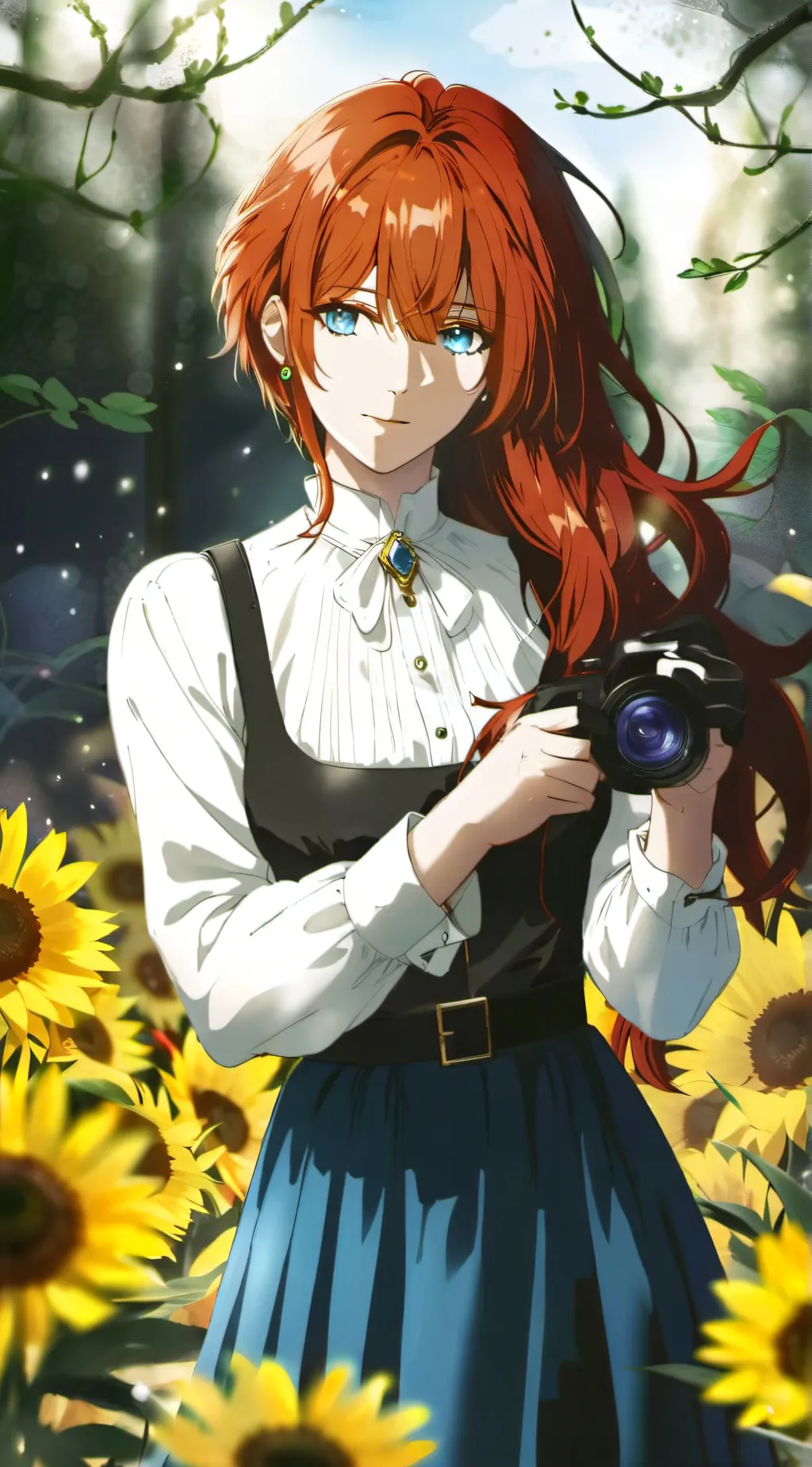 ai character: Paradise  background