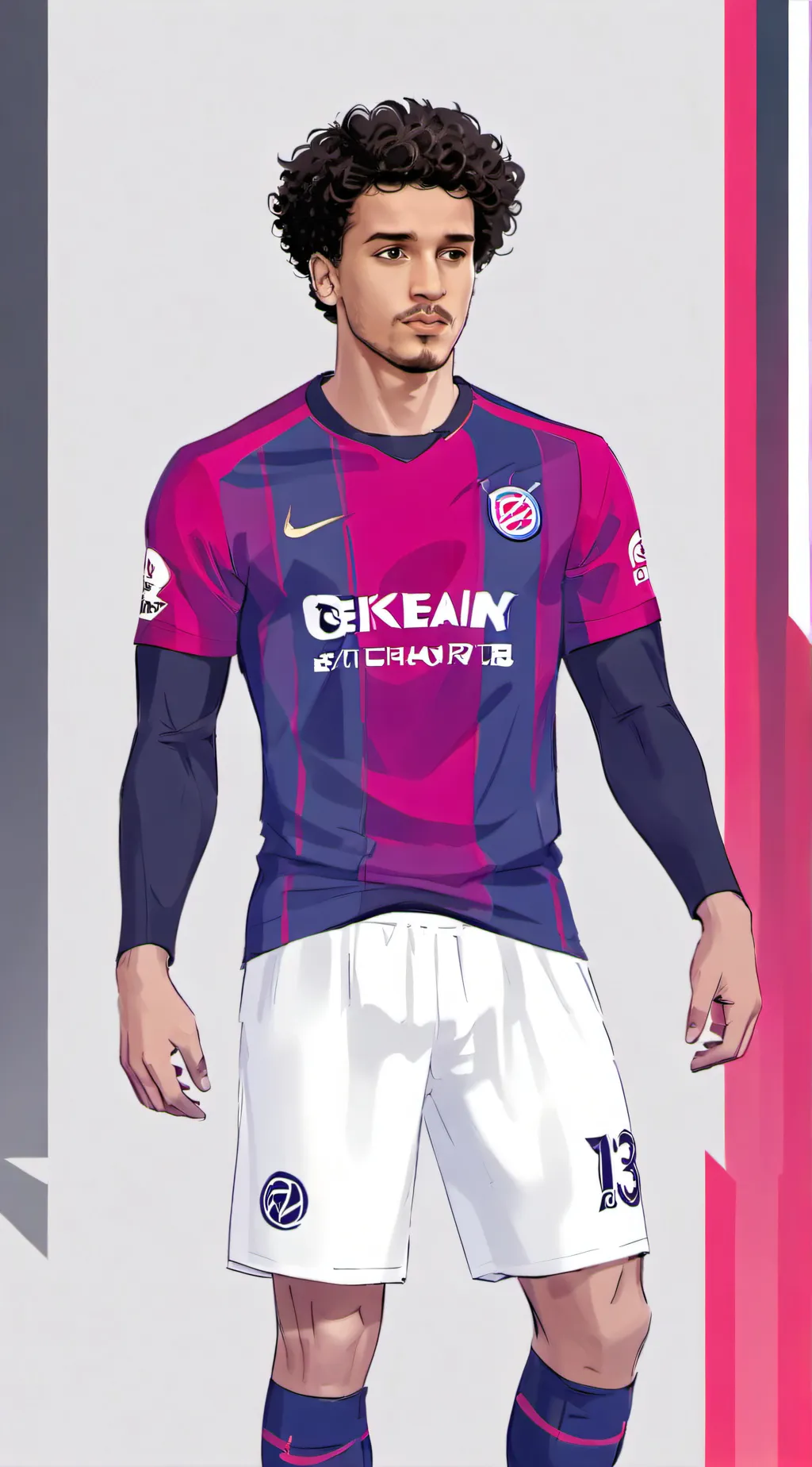 ai character: Zidane iqbal background