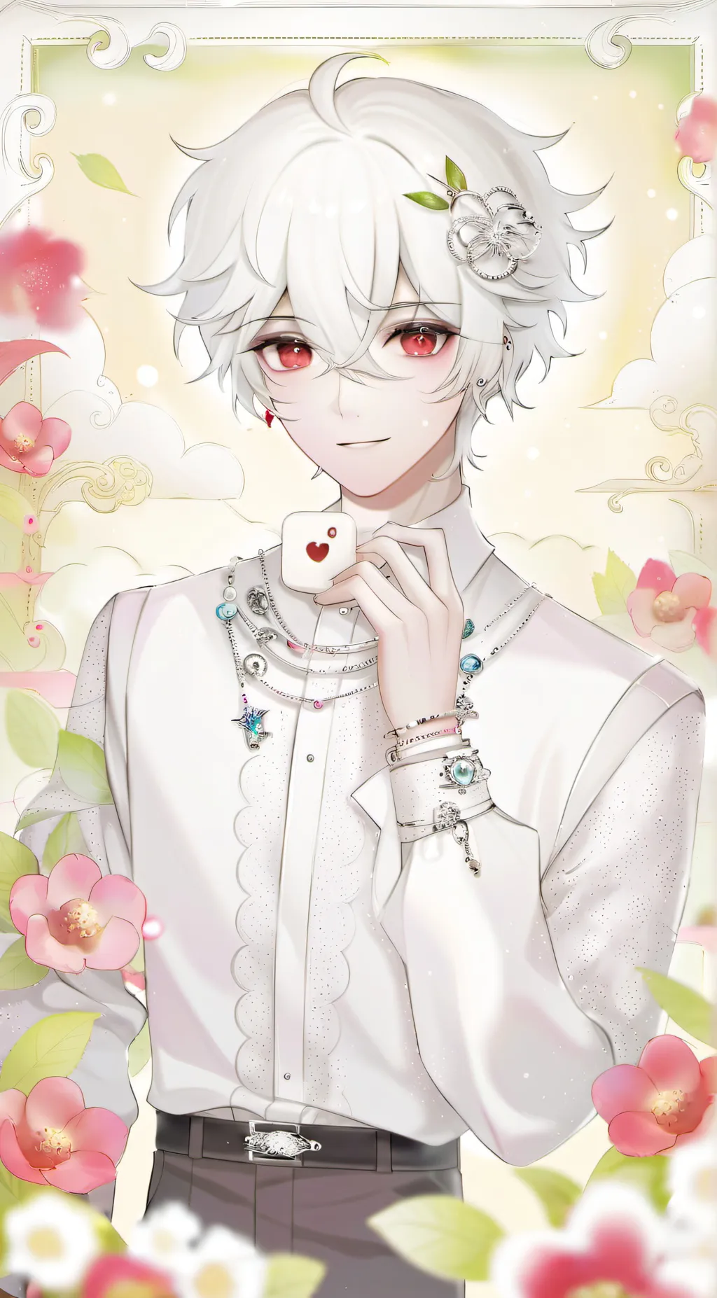 ai character: ★•~Leo~•★ background