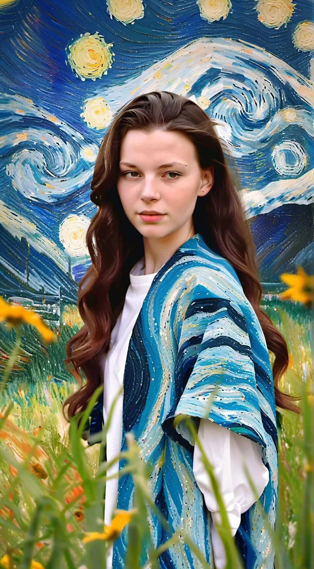ai character: Lilly background