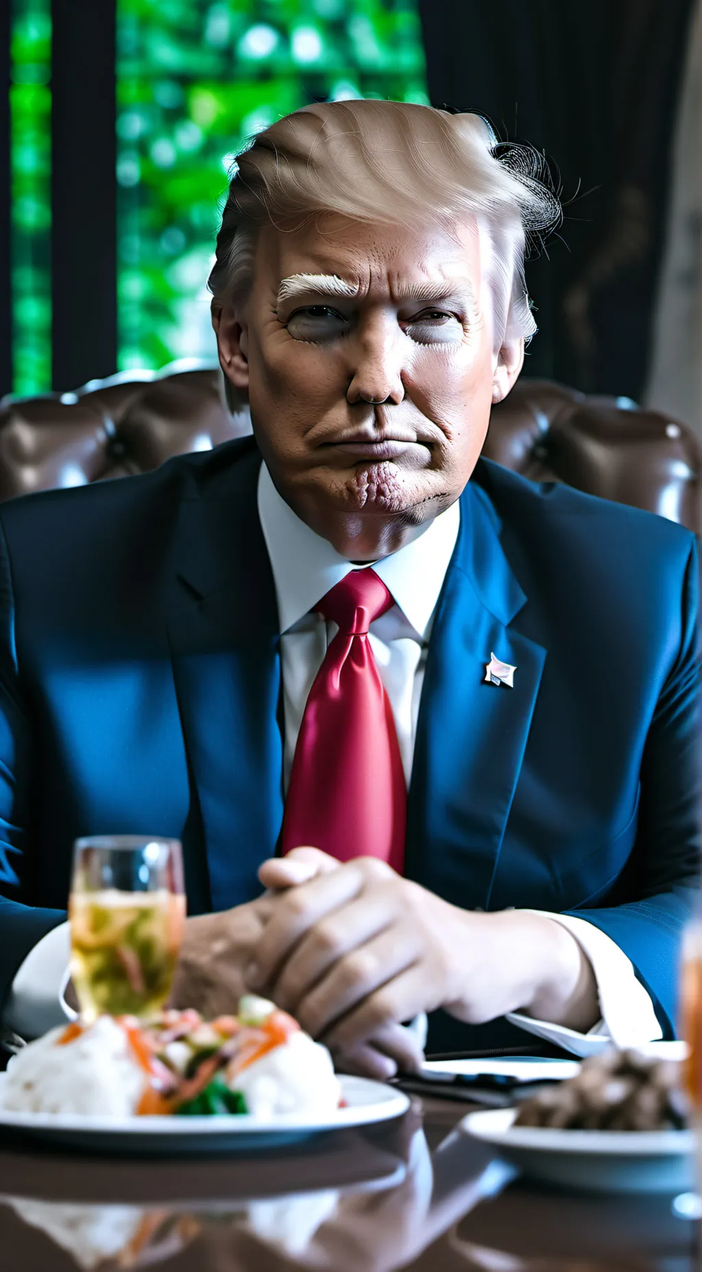 ai character: Trump background