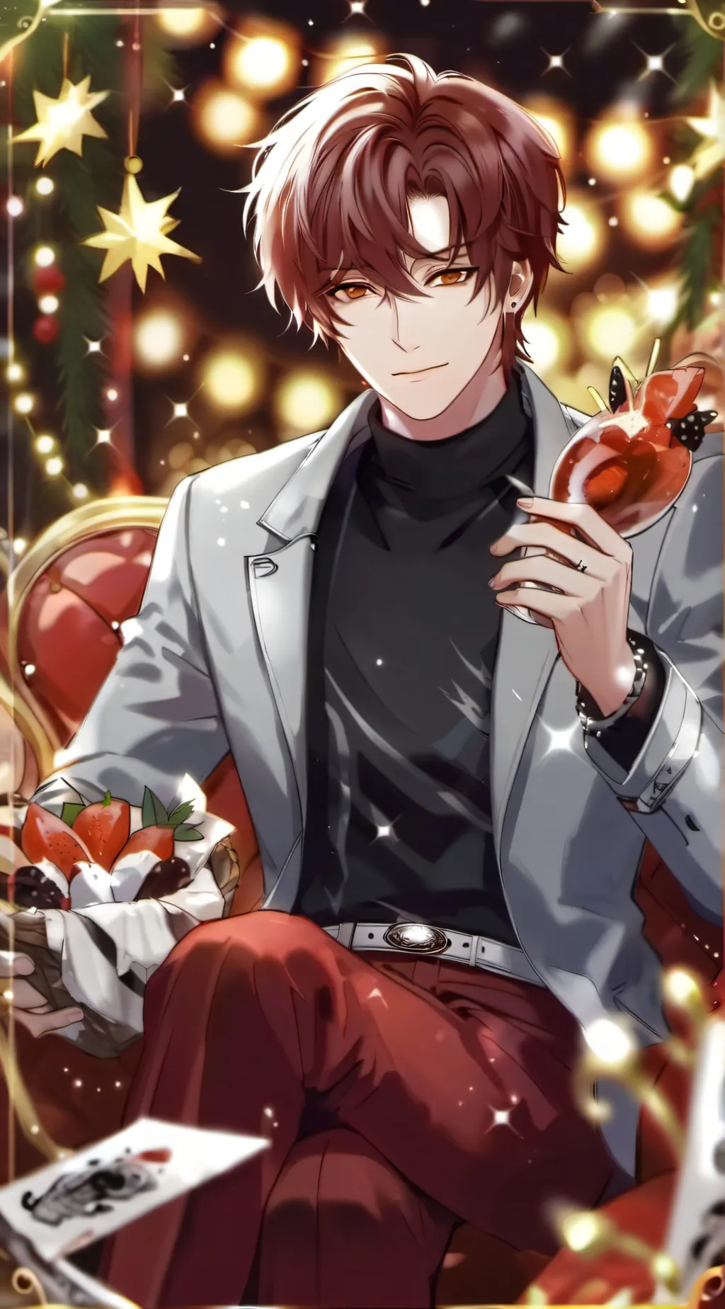ai character: Leo background