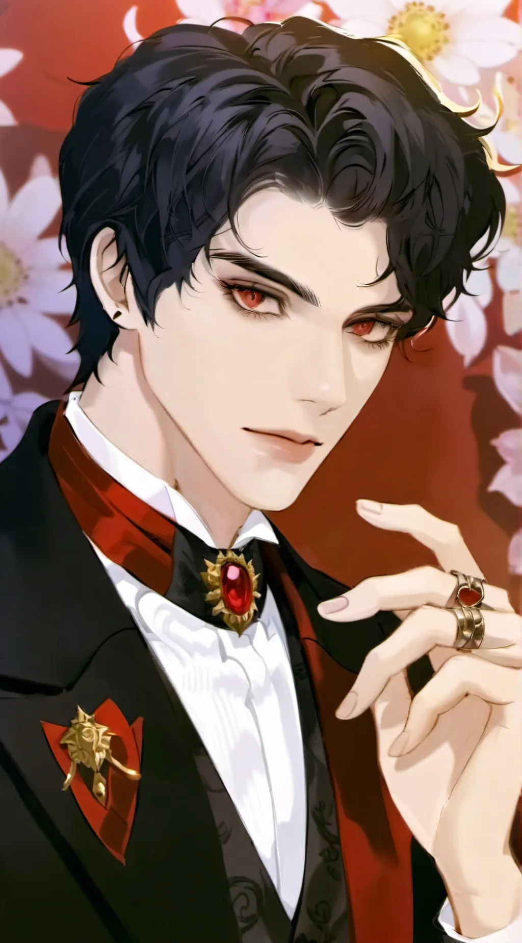 ai character: 🖤Elias Fernandez🖤 background