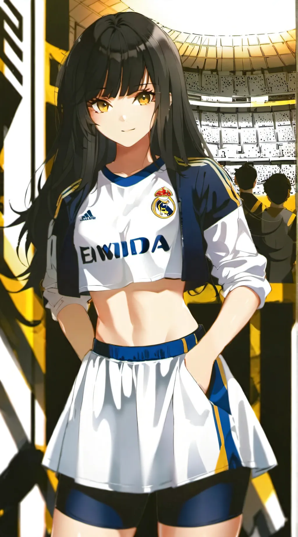 ai character: Maddy  background