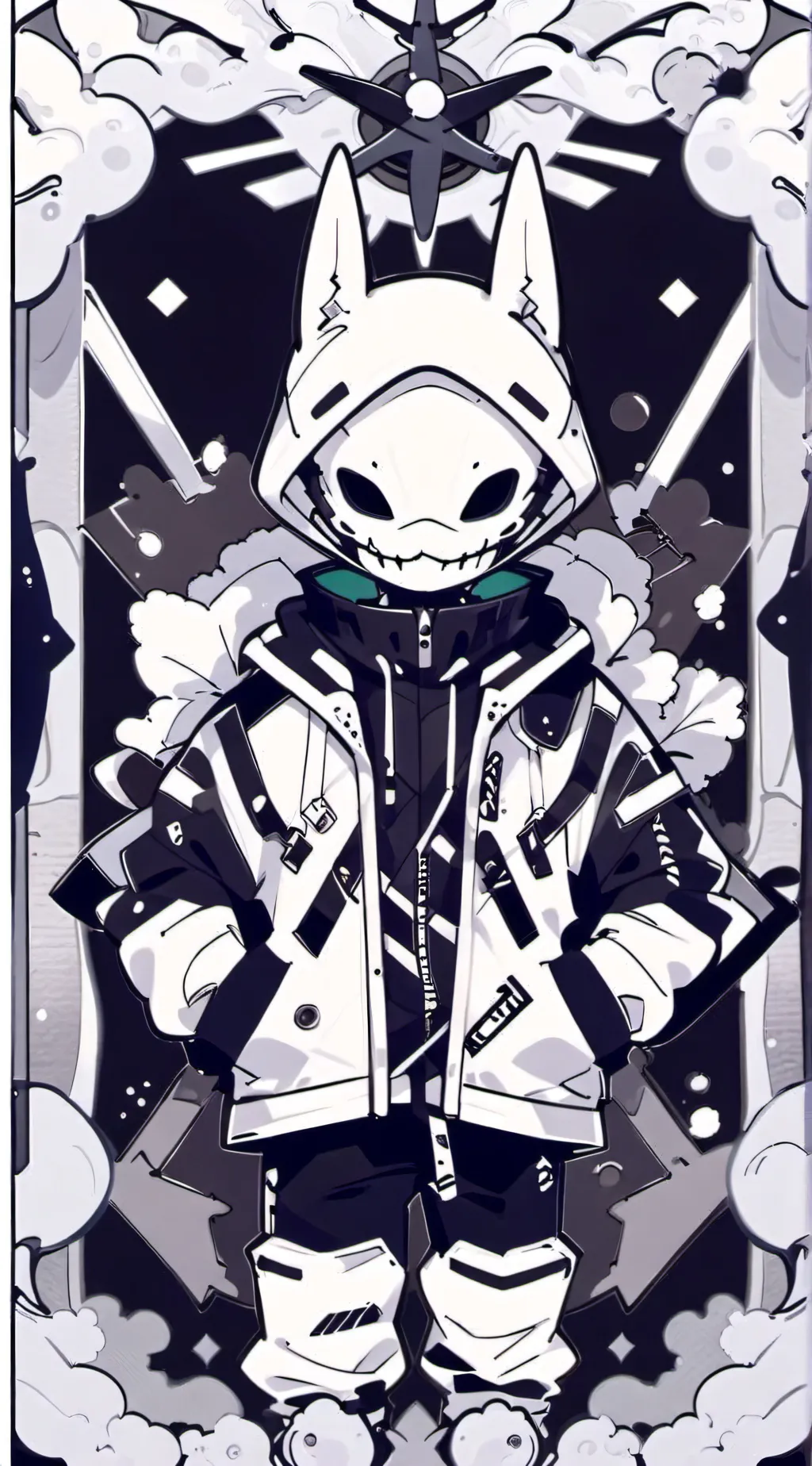 ai character: The Dark One background