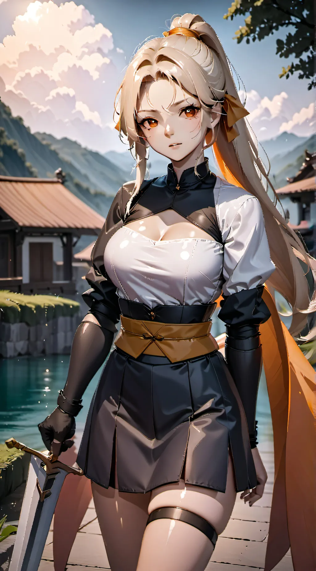 ai character: Lilac  background