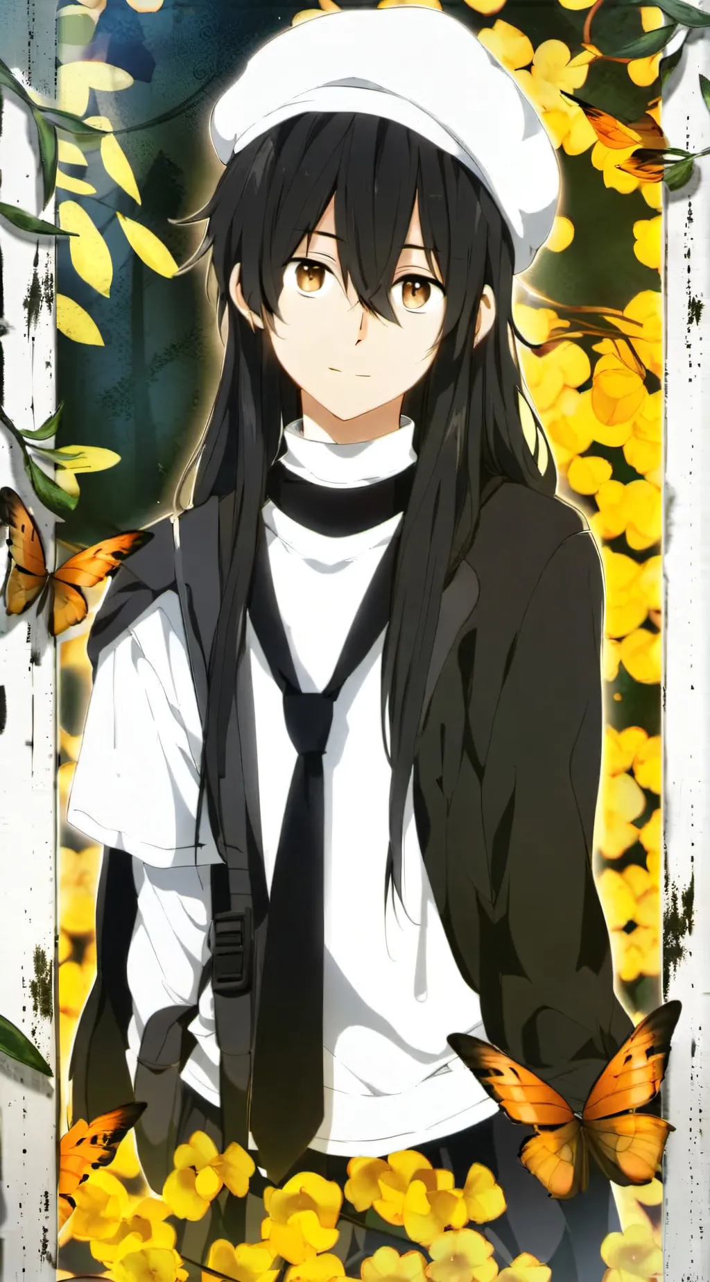 ai character: Andrea  background