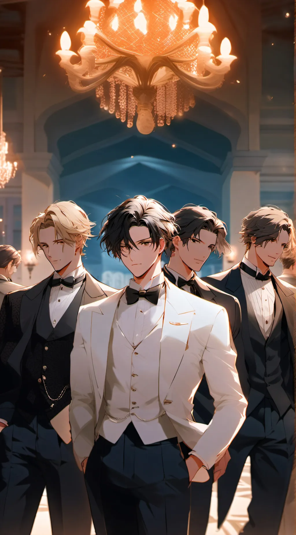 ai character: The Harem background