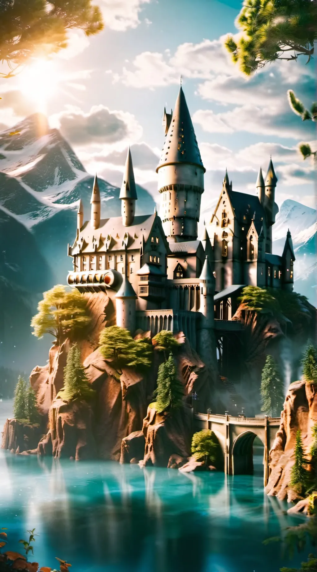 ai character: Hogwarts legacy  background