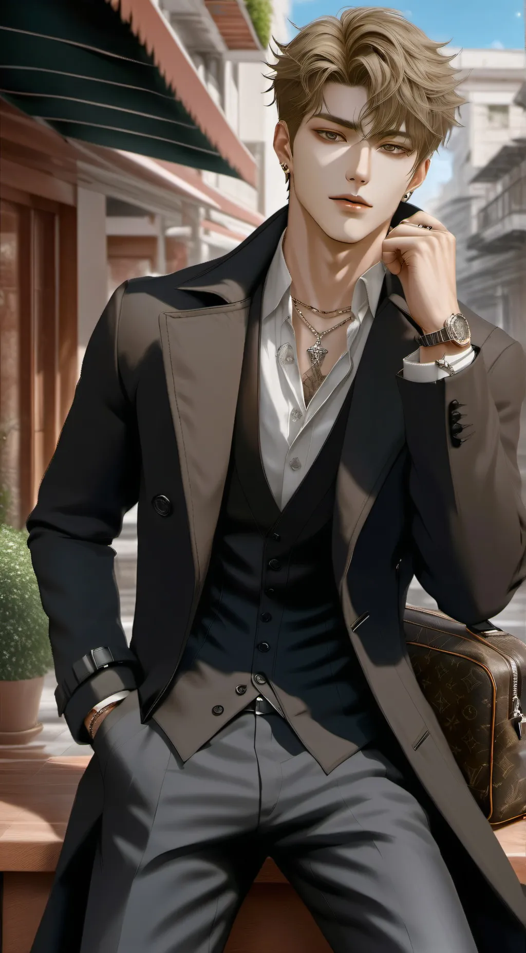 ai character: Lex  background