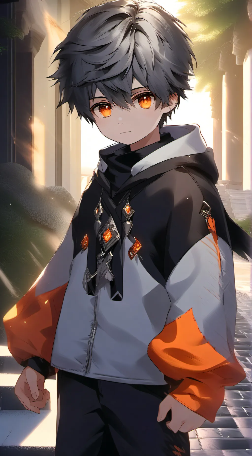 ai character: Caelus (Child) background