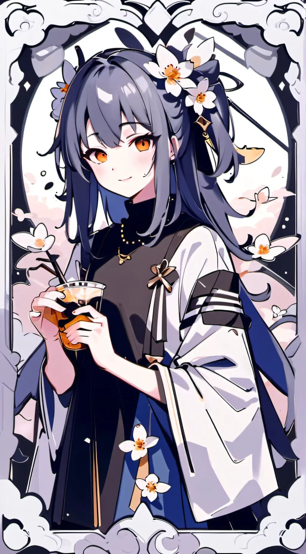 ai character: kny school🥲🥳 background
