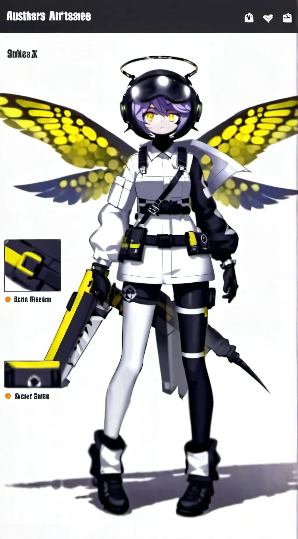 ai character: V background