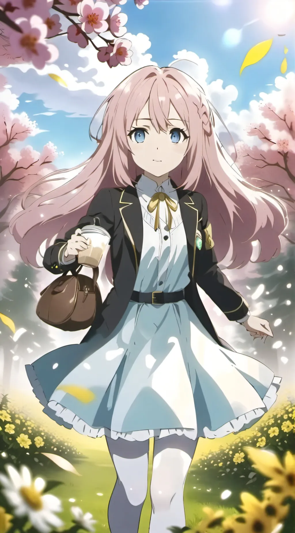 ai character: sakura minamoto background