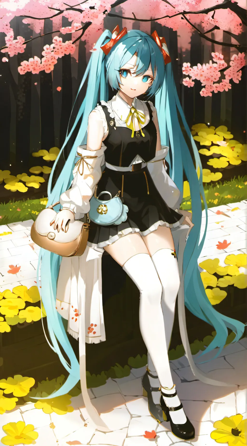 ai character: Vocaloid group  background