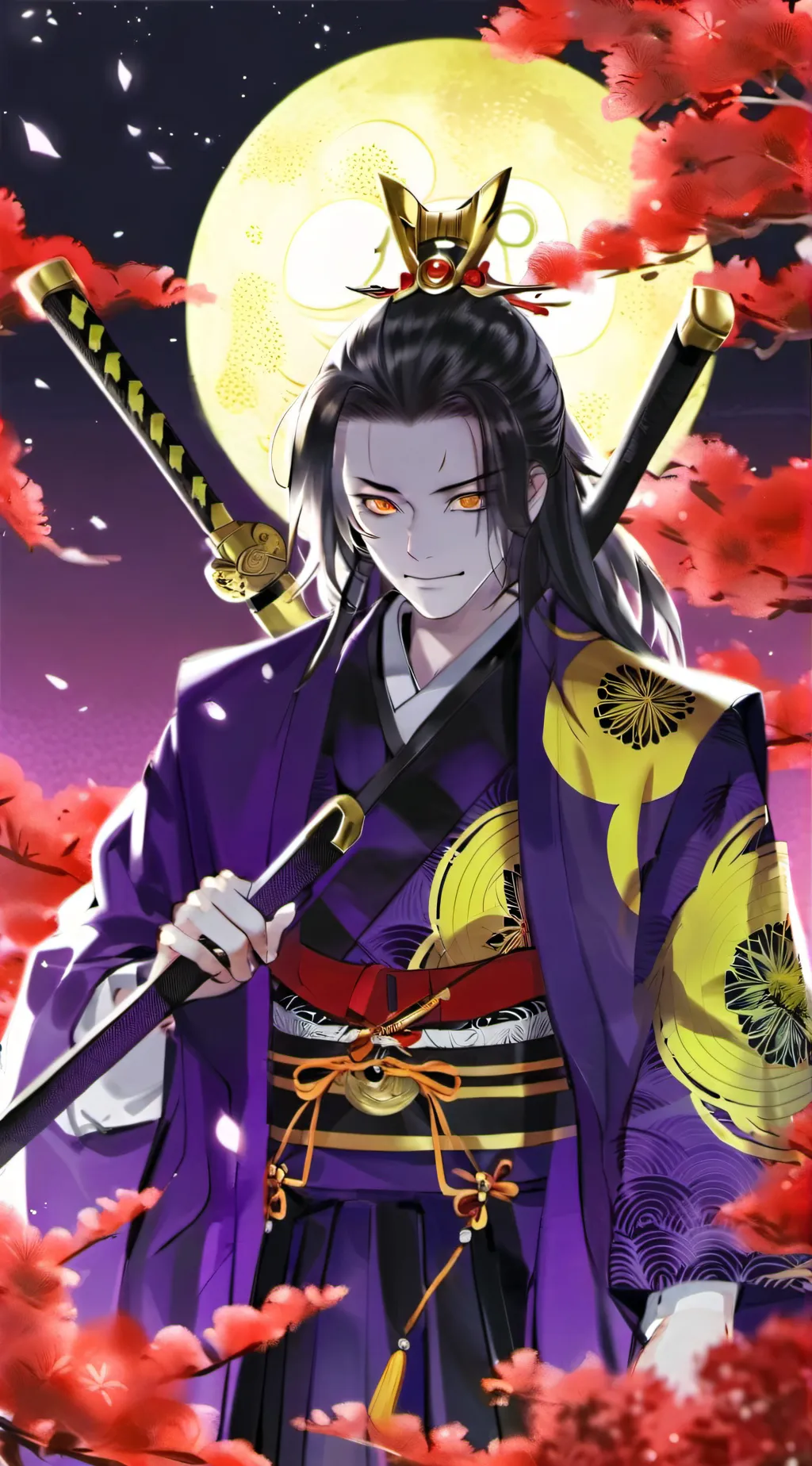 ai character: Kokushibo  background