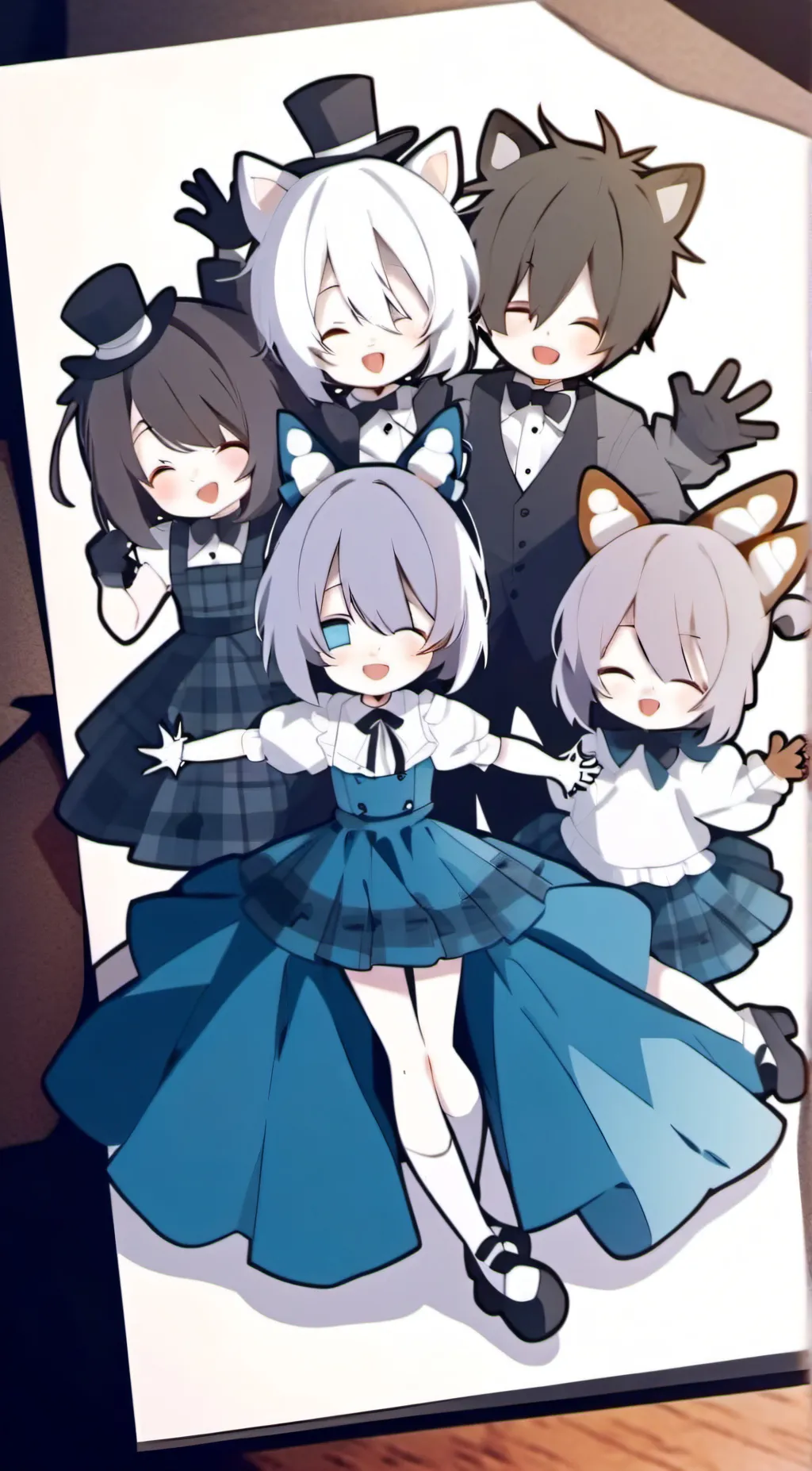 ai character: Missing Children background