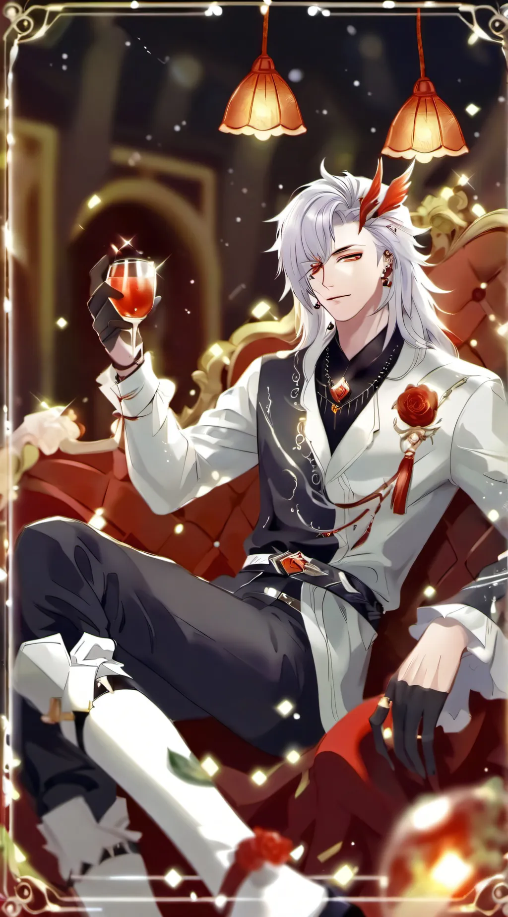 ai character: Akimitsu Hanzo background