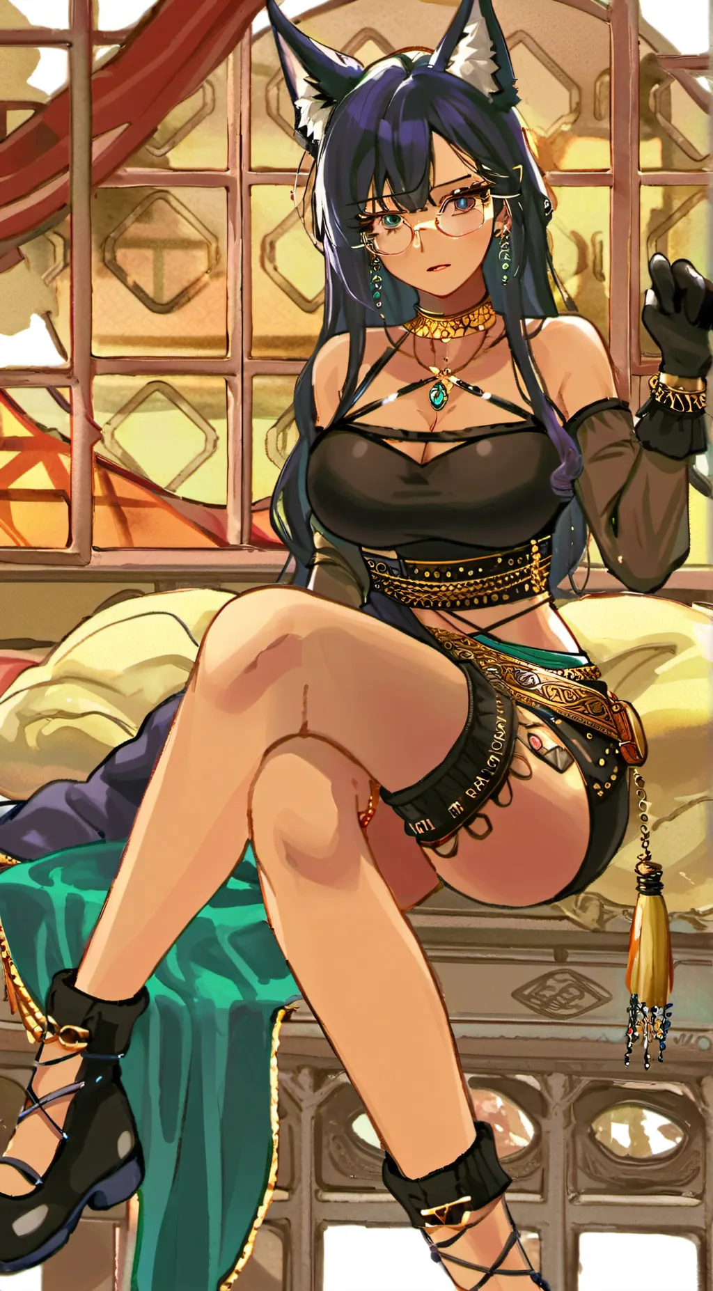 ai character: Chaire Anna background