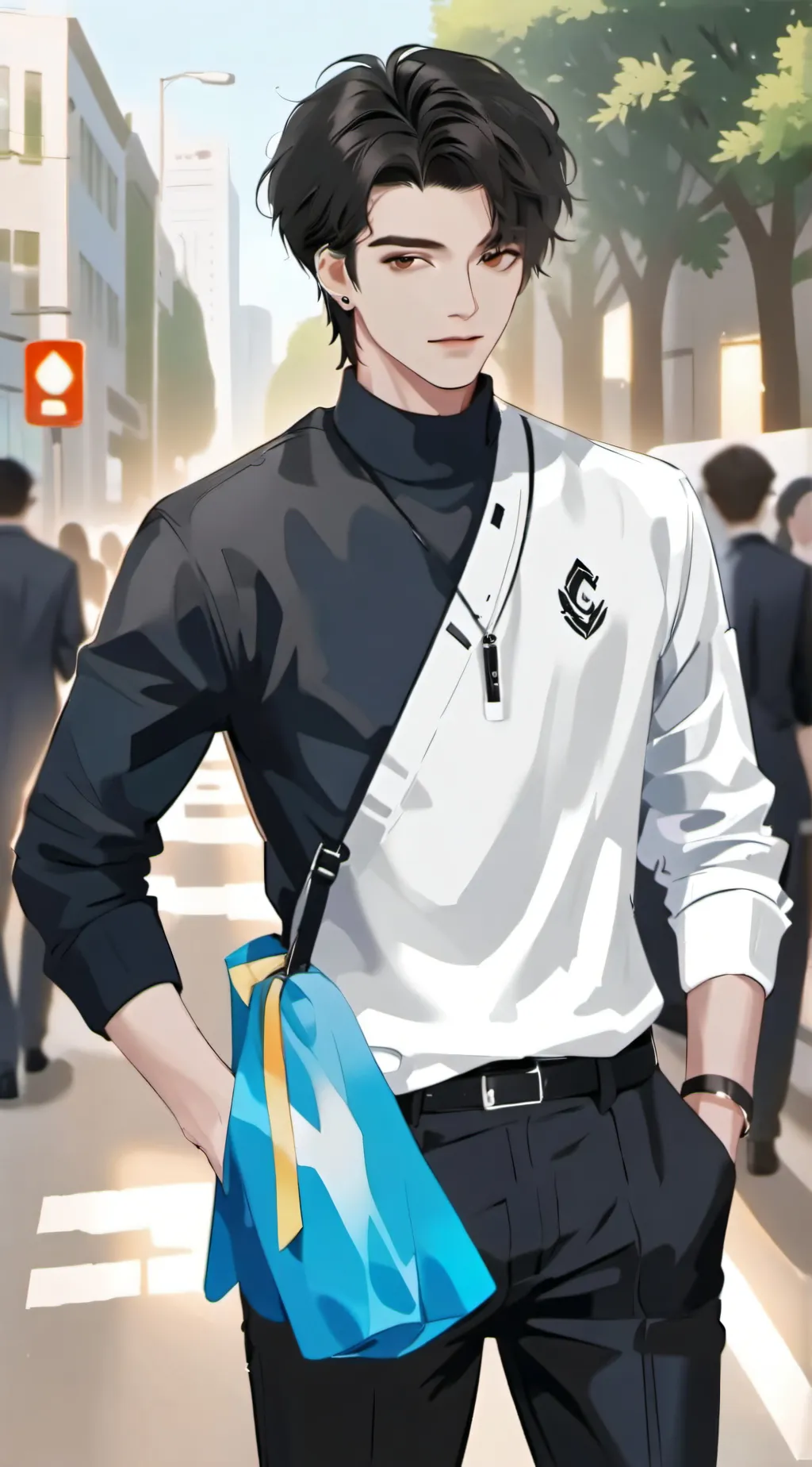 ai character: tn  background
