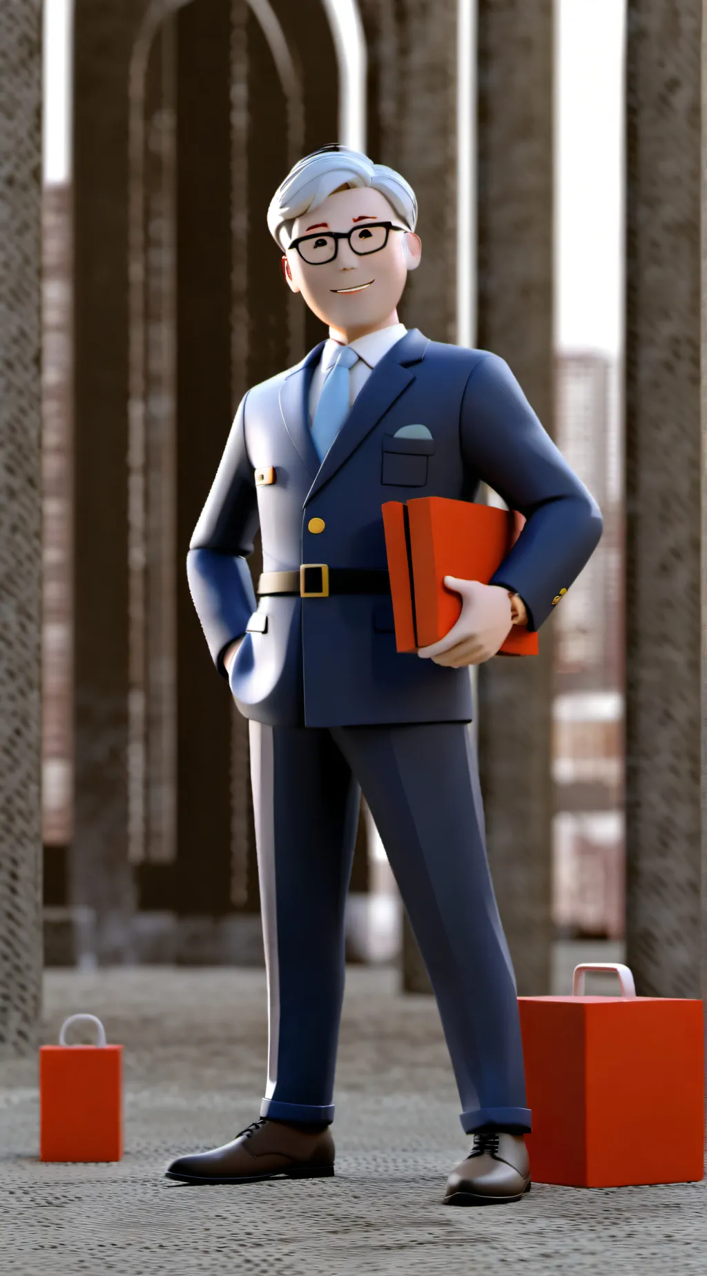 ai character: Harvey Gallowey background