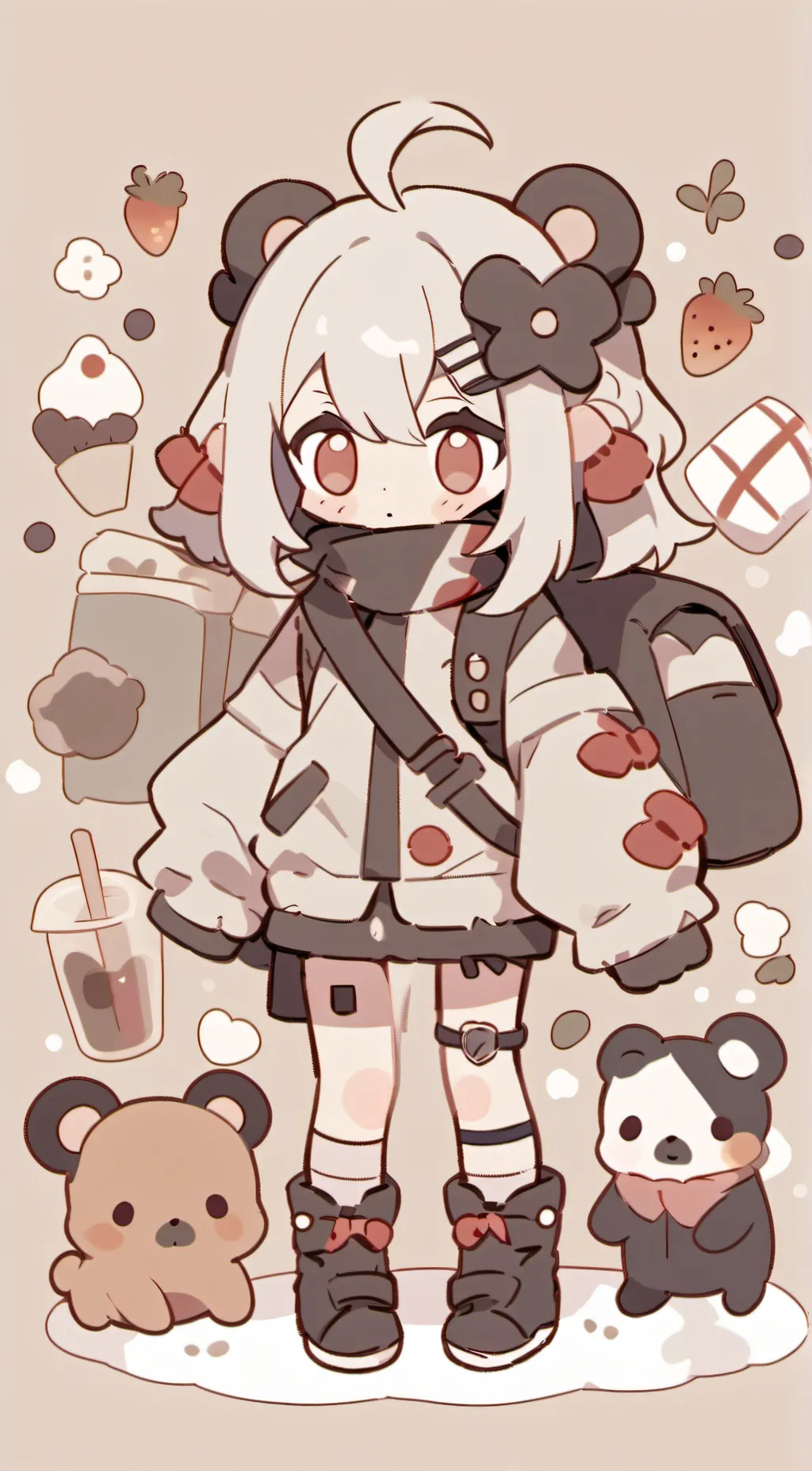 ai character: appleradio x you background